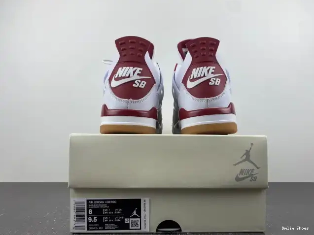 Bmlin Retro Jordan DR5415-160 Pine 4 SB Red 0519